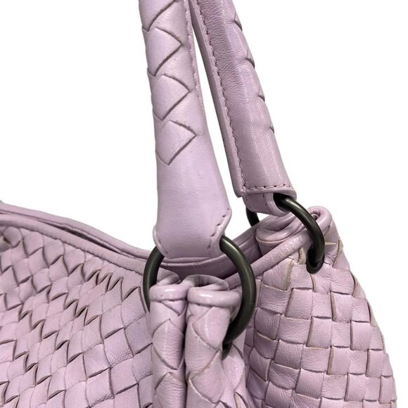 BOTTEGA VENETA Parachute Bag - Light Purple Leather B********* Tote Bag - Picture 14 of 16